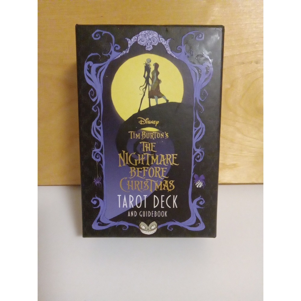 disney the nightmare before christmas Tarot Deck 78 Cards And Guidebook